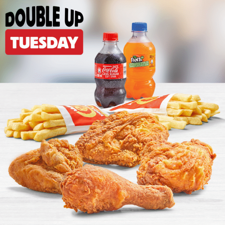 Tuesday Two + 2 Drinks…R79.00